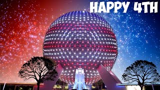 Disney Resort TV 4th of July Magic from Epcot [upl. by Tarttan]