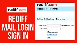 Rediffmail Login 2021 How To Login to Rediffmail Account Rediffcom Sign In [upl. by Philina882]