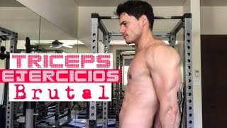 Triceps MAS GRANDES en 4 movimientos  ¡No pierdas más tu tiempo [upl. by Slen]