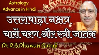 Astrology Advance in Hindi  उत्तराषाढ़ा नक्षत्र का सम्पूर्ण विश्लेषण  Uttarashadha Nakshatra [upl. by Mochun]