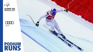 Dominik Paris  Mens Downhill  Bormio  1st place  FIS Alpine [upl. by Aihsenot]