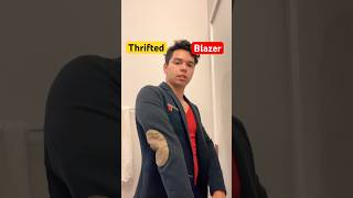 Thrifted blazer by Zara  review [upl. by Akinert356]