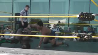 Stockton Con  Jeff Cobb vs Rich Swann  Pro Wrestling Bushido  2013 [upl. by Tallulah383]