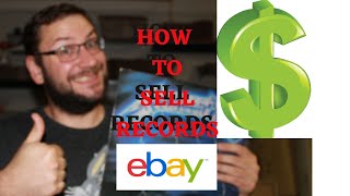 HOW TO SELL VINYL RECORDS ON EBAY for beginners by looking up catalog numbers and using discogs [upl. by Anis]