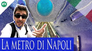 NAPOLI  la METROPOLITANA PIU BELLA DEUROPA [upl. by Macario353]