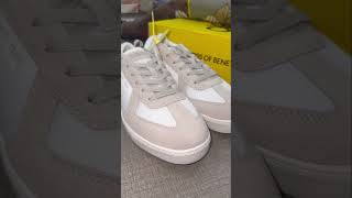 United Colors of Benetton Men Comfort Insole Sneakers Unboxing shoes [upl. by Edrei]