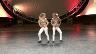 Morgan and Madison Mallum  Traditional Clogging Duet [upl. by Netsrak441]