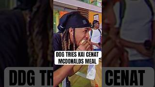 DDG RATES KAI CENAT NEW MCDONALDS MEAL shorts mukbang ddg [upl. by Letsou]