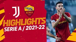 Juventus 10 Roma  Serie A Highlights 202122 [upl. by Narda]