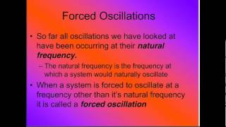 Damped and Forced Oscillation [upl. by Ybreh]