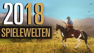 Beste Spielewelten 2018  Die besten Settings des Jahres [upl. by Nylzaj]