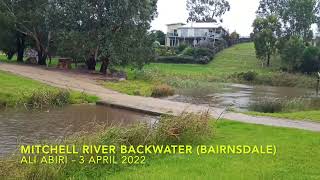 Flooded Mitchell River Backwater in Bairnsdale Victoria [upl. by Nyrhtac]