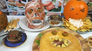 10 Ricette Semplici e veloci per HALLOWEEN [upl. by Werdnaed825]