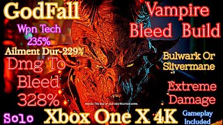 Godfall Bulwark 2023 4K Physical Bleed Technique amp Ailment Build Guide Xbox One X Gameplay [upl. by Melloney]