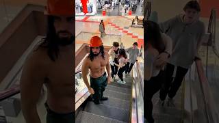 Workman Escalator Prank [upl. by Nnaylloh]