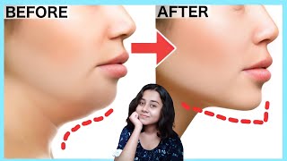 4 Minute Face Exercise to FIRM UP MOUTH CORNERS and DOUBLE CHIN  Get Rid Of DOUBLE CHIN amp FACE FAT [upl. by Ociram607]