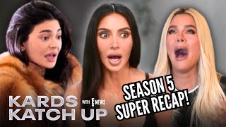 The Kardashians BEST Of Season 5 SUPER Recap  Kards Katch Up with E News [upl. by Attenwahs]