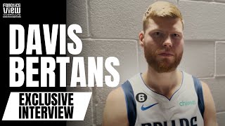 Davis Bertans Details Transition to Dallas Mavs Making WCF amp Gives Mt Rushmore of Latvia Hoops [upl. by Buroker]