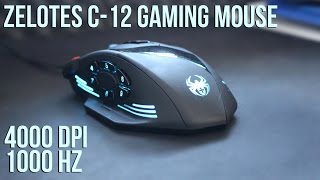 Zelotes C12 Gaming Mouse Review  Best in its price range [upl. by Courtney65]