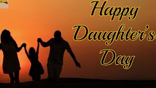 Happy Daughters Day Whatsapp statusDaughters Day quotes amp wishes 26 Sep 2021Daughters are Angels [upl. by Mosier]