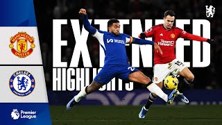 Man Utd 21 Chelsea  Highlights  EXTENDED  Premier League 202324 [upl. by Ehr]