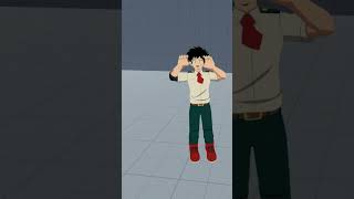 Deku Sings Getting Ripped Tonight mha vrchat viralvideo [upl. by Noswad501]