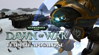 Dawn of War Ultimate Apocalypse  Might of the Imperial Guard  Baneblades and Titans Online [upl. by Kirsten]