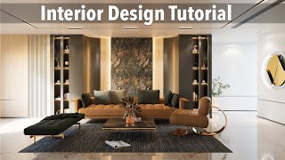 How To make Interiors in blender  Tutorial  Free Models [upl. by Cacka]