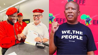 Carl Niehaus joins EFF with all of Areta party [upl. by Pyne]