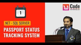 Passport Status Tracking System Part 1 in English Dot net Project  Free Final Year Project [upl. by Perrine]