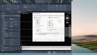 AutoCAD Object Snap Settings [upl. by Nihcas]