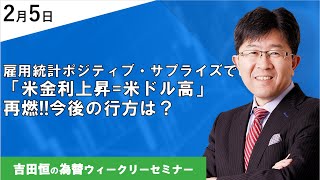 雇用統計ポジティブ・サプライズで「米金利上昇米ドル高」再燃今後の行方は？【為替ウィークリーセミナー】 [upl. by Zita139]