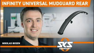 Schnell montiert  Mounted quickly Das INFINITY UNIVERSAL MUDGUARD REAR [upl. by Airda]