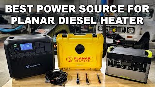 BEST Power Source for Planar Diesel Heater [upl. by Gayner]