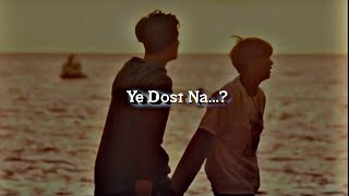 Dosti sad status 😓 friendship sad status 😭 New Dosti status 💯 New Broken status 🥺 friend sad status [upl. by Neersin739]