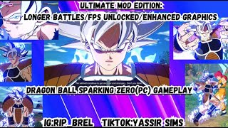 SPARKING ZEROULTIMATE MOD EDITIONLONGER BATTLESFPS UNLOCKED sparkingzero dragonballz anime [upl. by Einitsed]