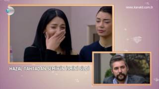 Kısmetse Olur  Hazal Semihin adını tahtadan siliyor [upl. by Ainirtac]