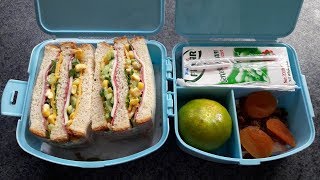 ÖĞRENCİ YEMEKLERİ  Okul İçin Pratik Sandviç Tarifi  Practical Sandwich For School  Bizim Terek [upl. by Asher]