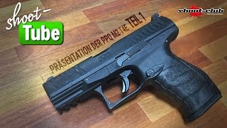 Präsentation der Walther PPQ M2 T4E CO2Pistole Kal 43  TEIL 1  die Vorstellung [upl. by Acsecnarf]