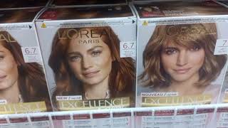 loreal excellence hair color shade card [upl. by Leona]