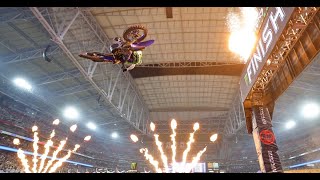 Supercross Round 12 450SX Highlights  Glendale AZ State Farm Stadium  April 8 2023 [upl. by Truda487]