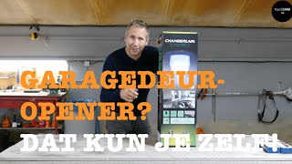 Garagedeur opener installeren kun jij ook [upl. by Hgielrak]