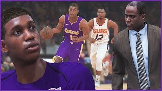 NBA 2K18 My Career Ep3  MY FIRST GAME IN THE NBA [upl. by Nihcas395]