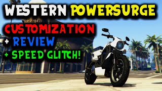 Western Powersurge Customization  Review  Speed Glitch  GTA Online [upl. by Bax]