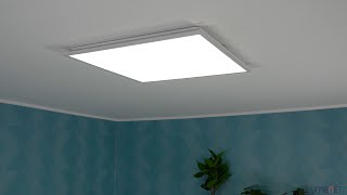 Ledvance Eco Backlite 6060 false ceiling LED panel [upl. by Nekciv]