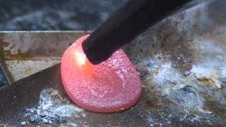 Melting Silver Using Hydrogen [upl. by Walls]