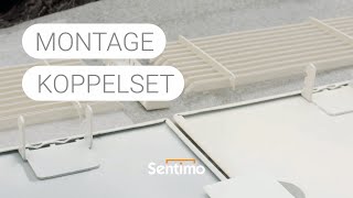 Montage van een koppelset  Radiatorbekleding  Sentimo [upl. by Rennug]