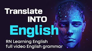 Translate Into English english grammar English Speaking Course [upl. by Ha533]