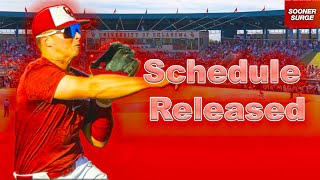 OU Baseball 2024 Baseball schedule is released [upl. by Yadnil263]