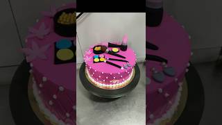 Makeup cake design trending makeup cakedecorating youtube shorts viralvideo cake oasis [upl. by Dorelle]